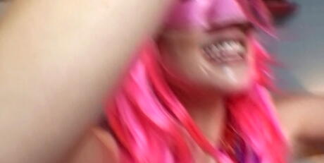 Sexy girls Kaylee Banks and Moriah Tyler in hardcore group sex scene in the night club